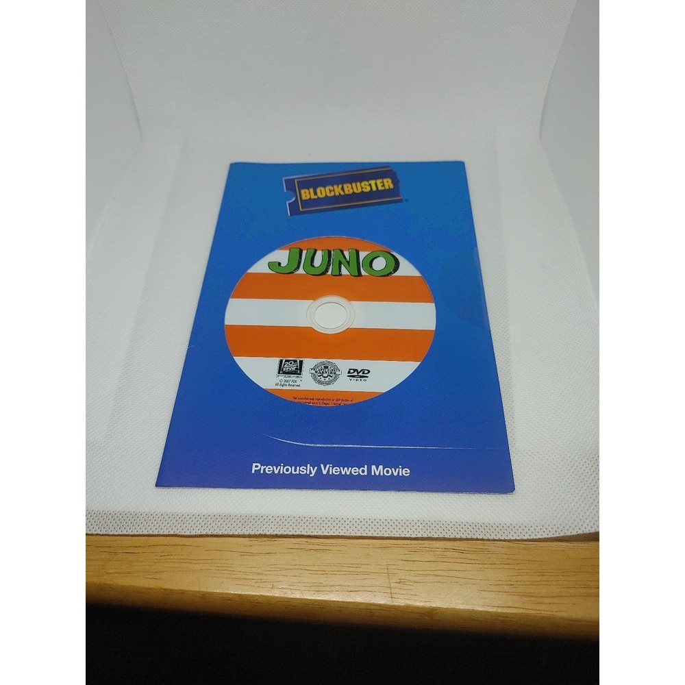 JUNO (SINGLE-DISC EDITION) MOVIE - DVD - Excellent Condition